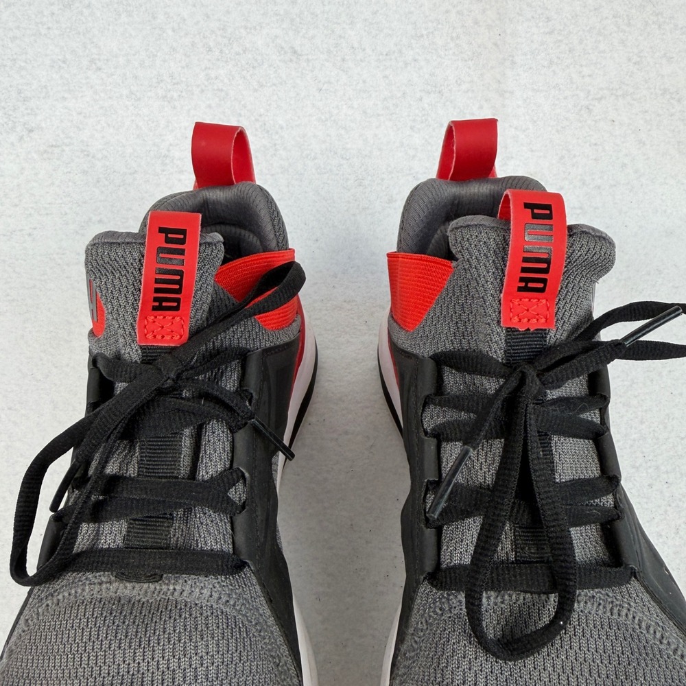 Puma Softride Rift Sneakers Mens Size 8 Athletic Running Shoes Grey Red Black - Picture 5 of 12